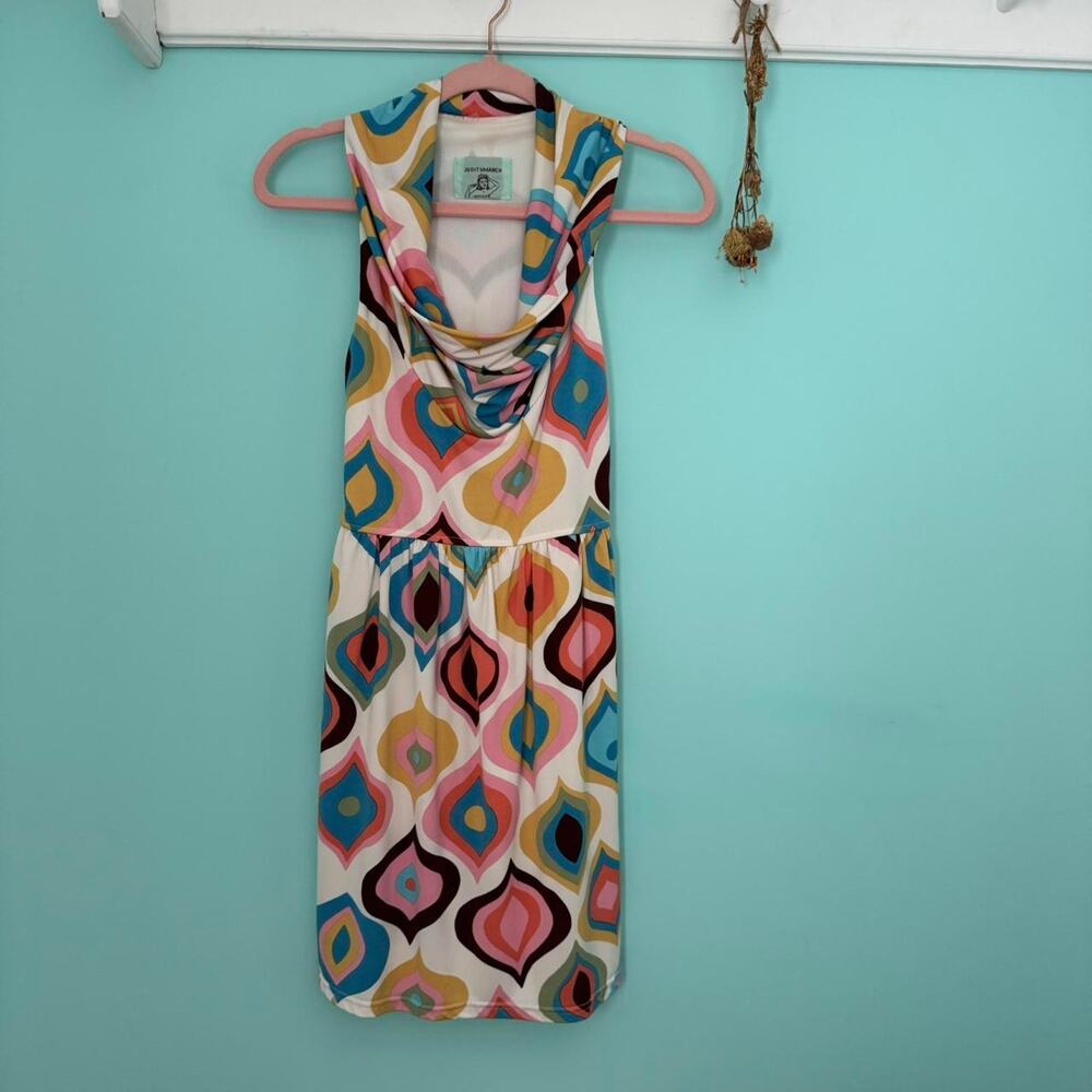 Groovy vintage mod mini dress